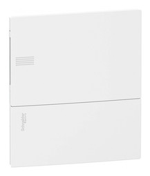 Распределительный шкаф MINI PRAGMA 8 мод., IP40, встраиваемый, пластик, белая дверь, с клеммами